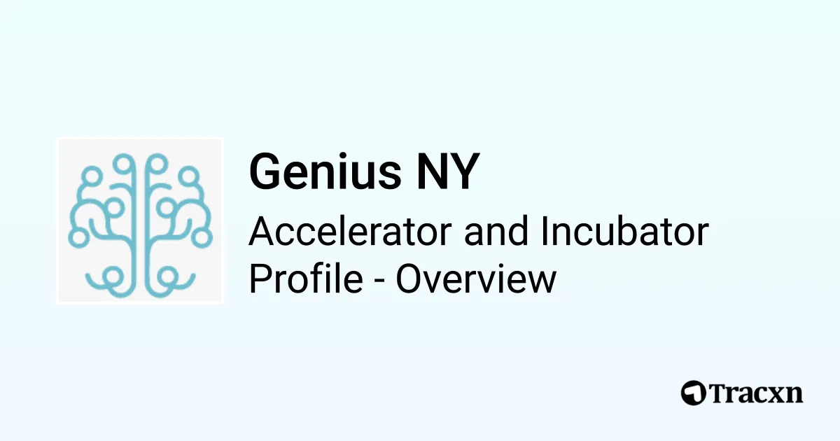 Genius NY - 2026 Investor Profile, Portfolio, Team & Investment Trends ...