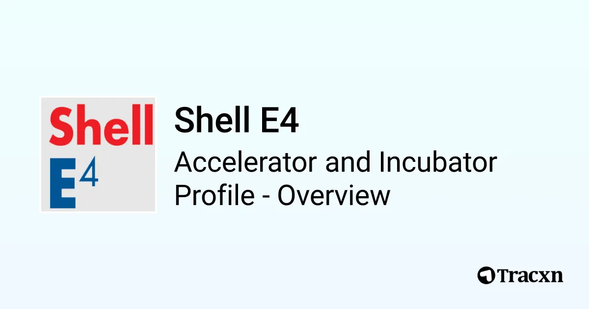 Shell E4 - 2025 Investor Profile, Portfolio, Team & Investment Trends ...