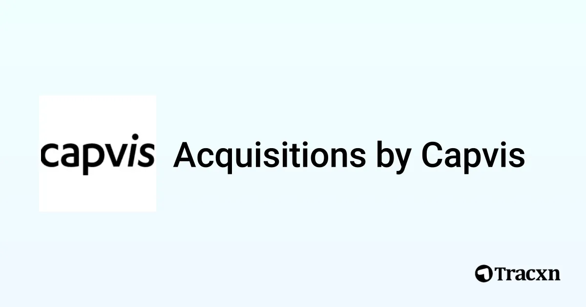List of 30 Acquisitions by Capvis (Aug 2025) - Tracxn