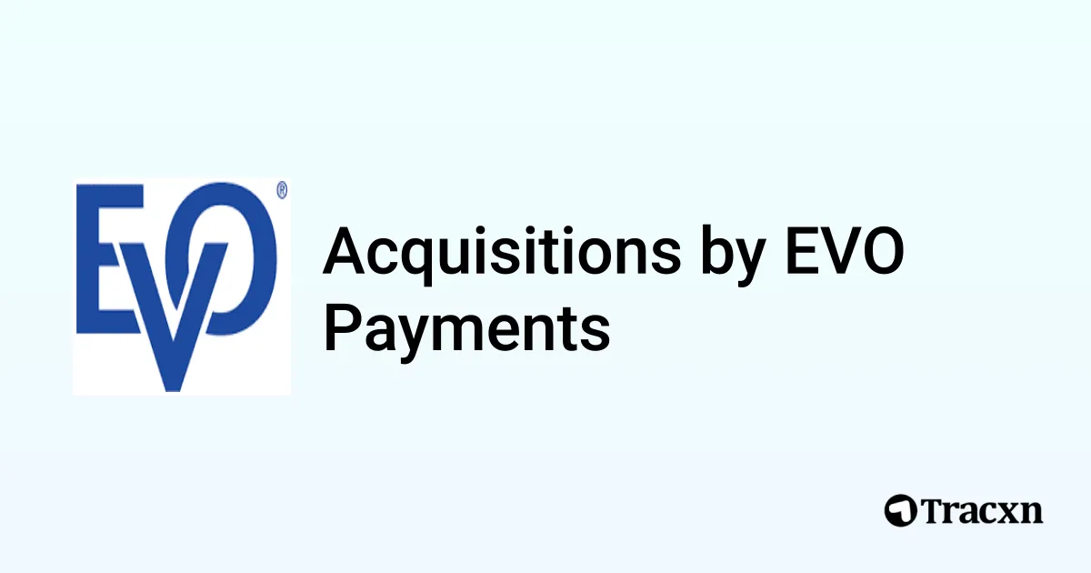 List of 13 Acquisitions by EVO Payments (Mar 2026) - Tracxn