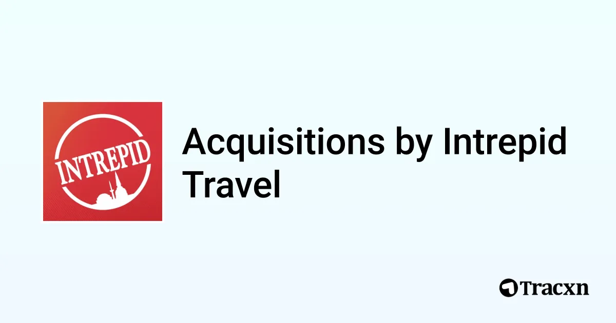 List of 6 Acquisitions by Intrepid Travel (Jan 2026) - Tracxn