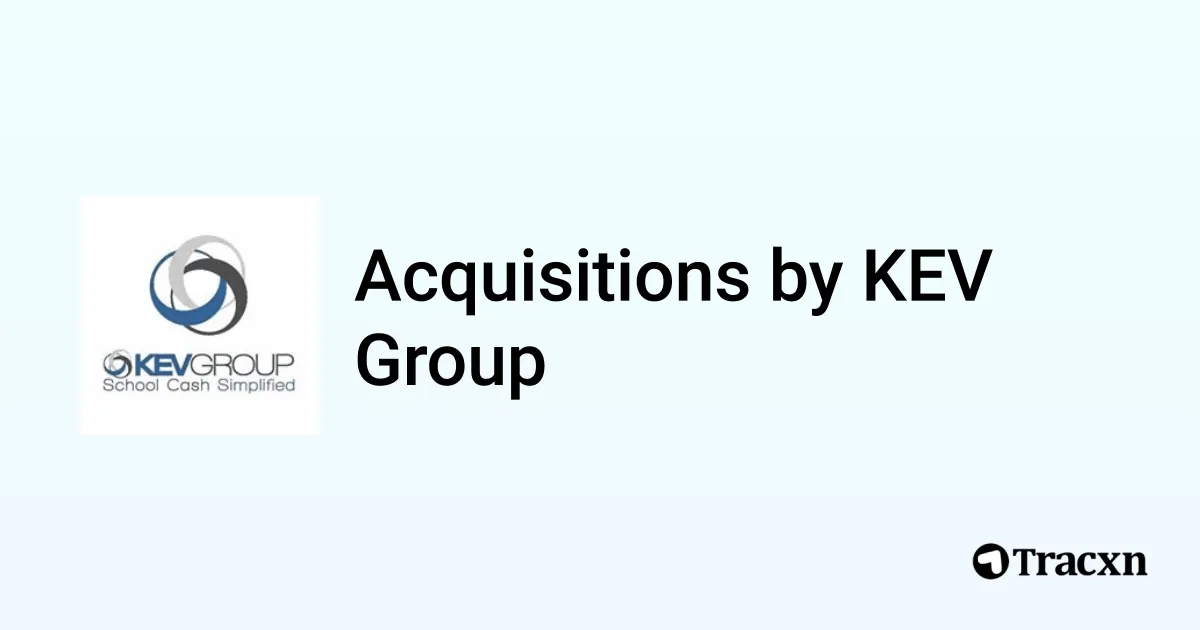 List of 4 Acquisitions by KEV Group (Jan 2026) - Tracxn