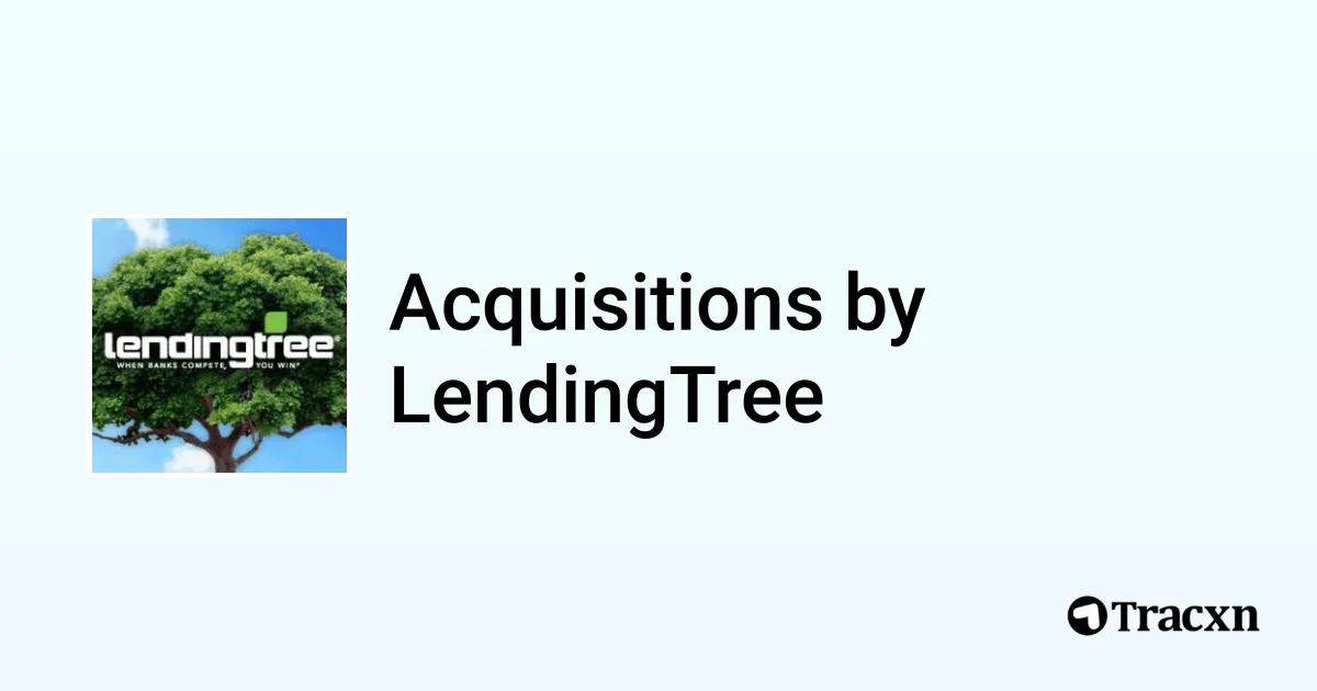 List of 13 Acquisitions by LendingTree (Feb 2026) - Tracxn