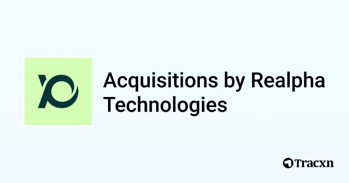 List of 6 Acquisitions by Realpha Technologies (Oct 2025) - Tracxn