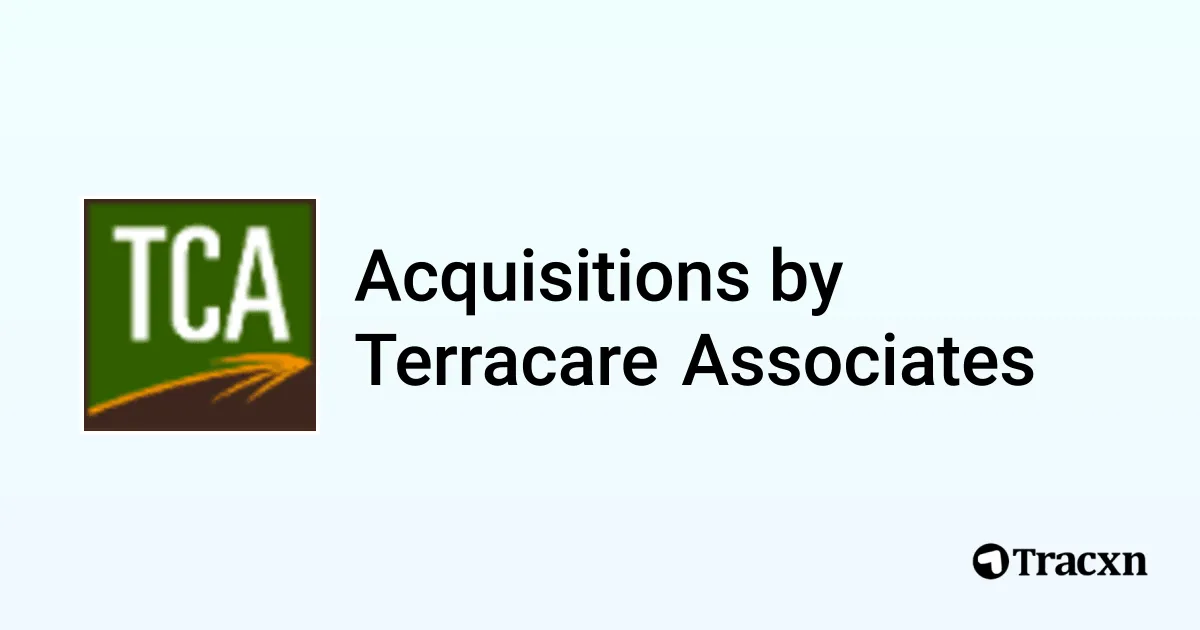 List of 4 Acquisitions by Terracare Associates (Jan 2026) - Tracxn