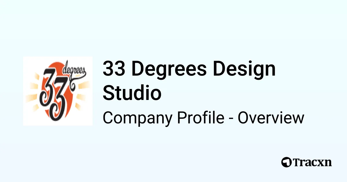 33 Degrees Design Studio - 2026 Company Profile & Competitors - Tracxn
