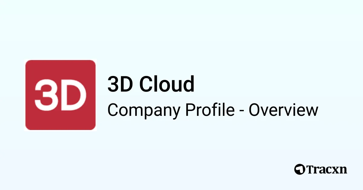 3D Cloud - 2026 Company Profile, Team, Funding & Competitors - Tracxn