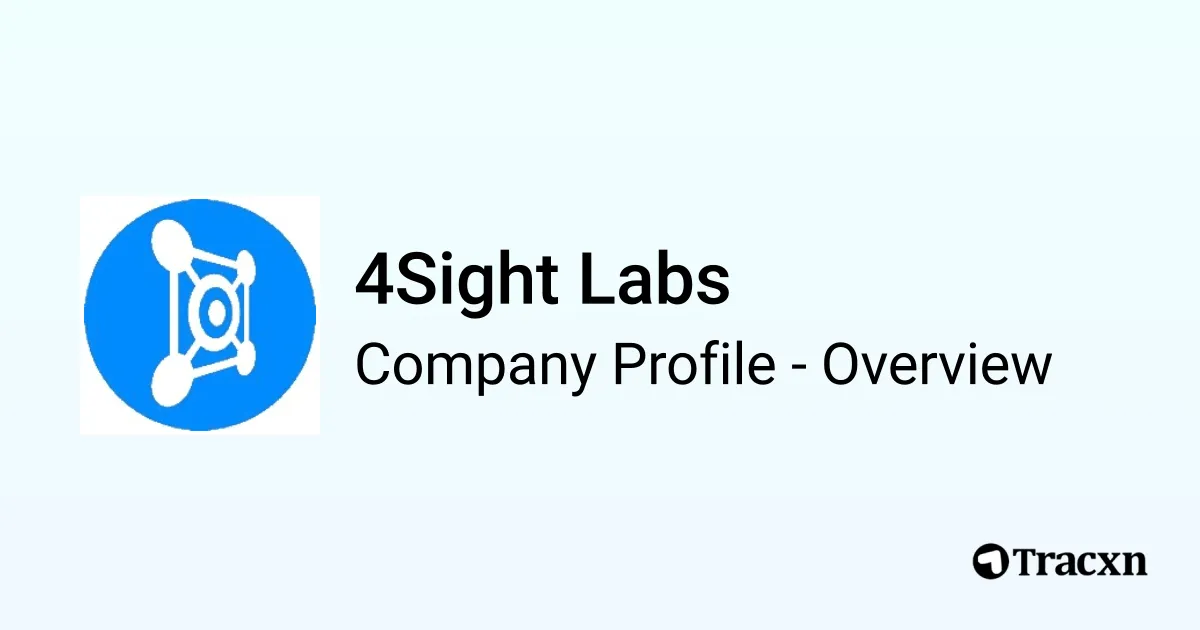 4Sight Labs - 2026 Company Profile, Team, Funding & Competitors - Tracxn