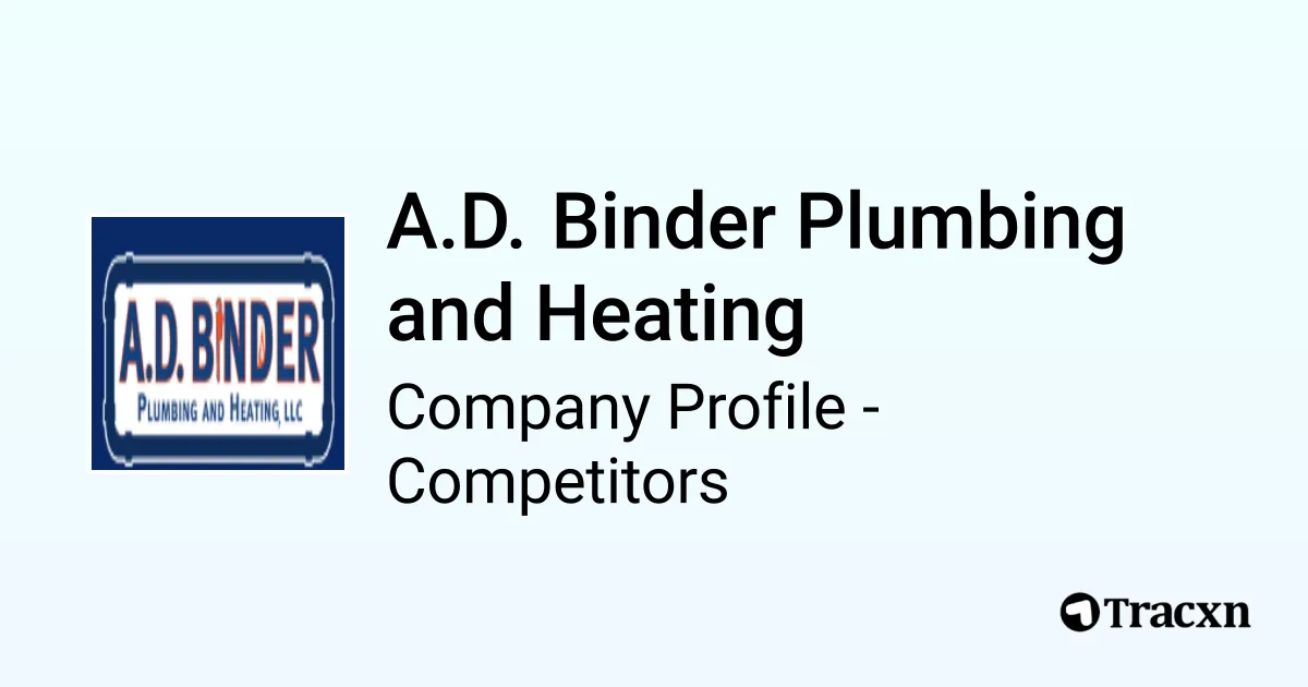 A.D. Binder Plumbing and Heating 2295 Competitors and Alternatives