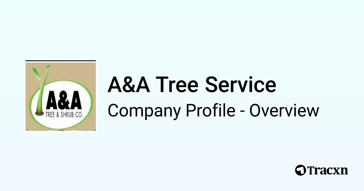 A&A Tree Service - 2025 Company Profile & Competitors - Tracxn