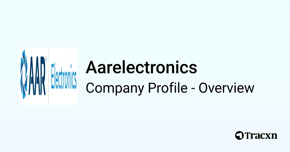 Aarelectronics - 2025 Company Profile - Tracxn