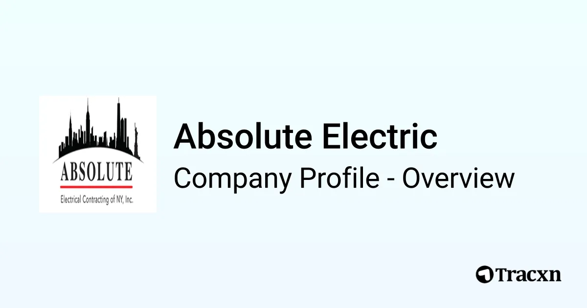 Absolute Electric - 2026 Company Profile & Competitors - Tracxn