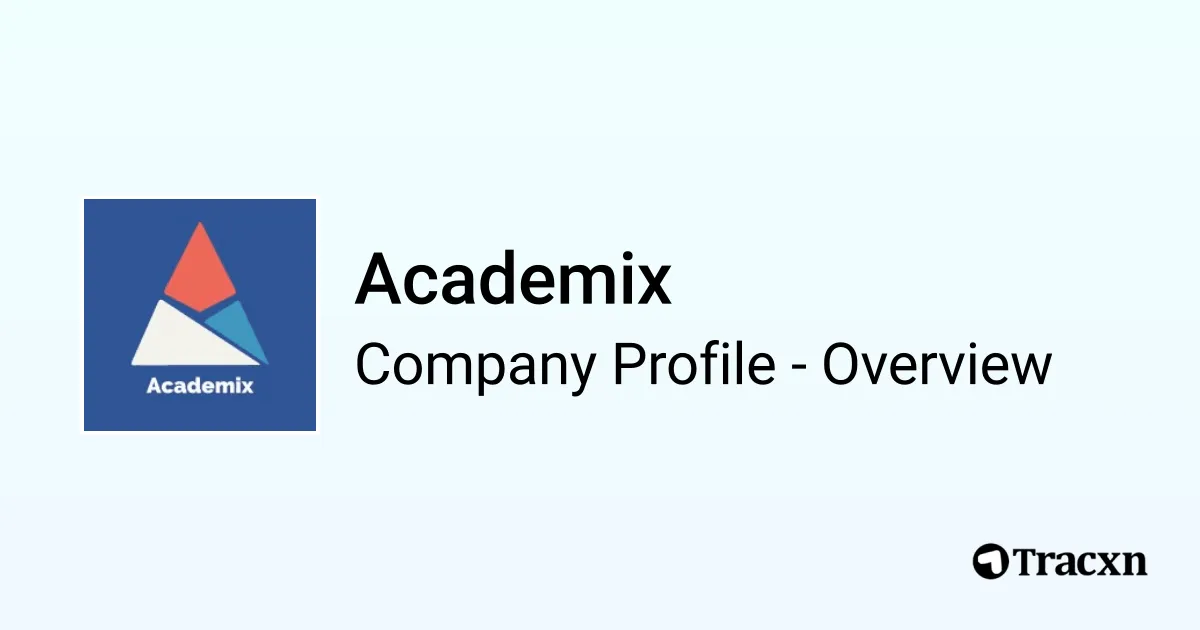 Academix - 2025 Company Profile, Team, Funding & Competitors - Tracxn
