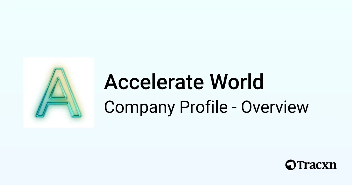 Accelerate World - 2026 Company Profile & Competitors - Tracxn