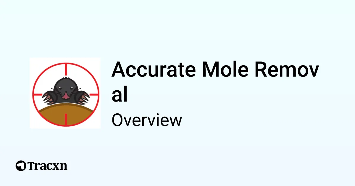 Accurate Mole Removal Company Profile Tracxn