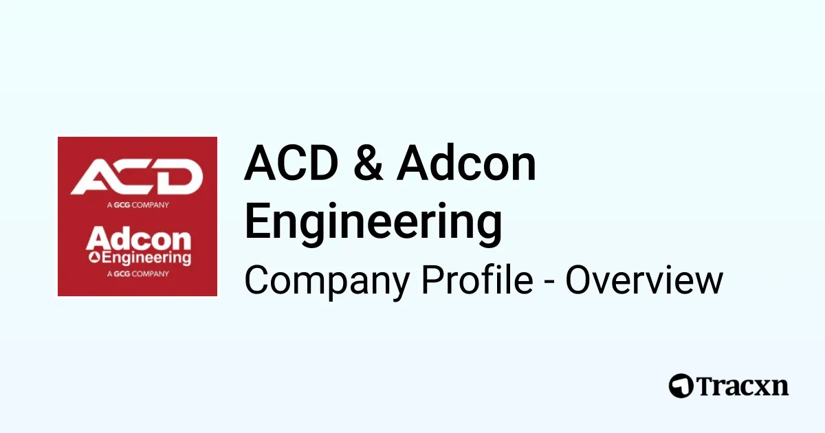 Adcon Engineering ACD & Adcon Engineering - 2026 Company Profile, Team & Competitors - Tracxn