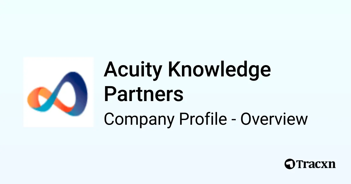 Acuity Knowledge Partners - 2025 Company Profile, Team, Competitors ...