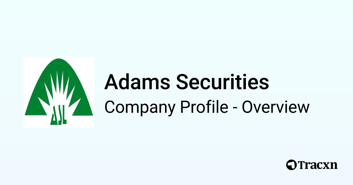 Adams Securities - 2026 Company Profile & Competitors - Tracxn