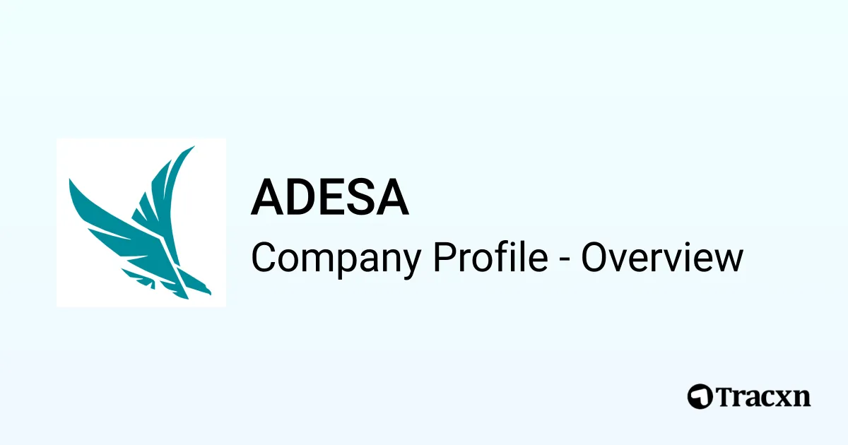 ADESA - 2025 Company Profile & Competitors - Tracxn