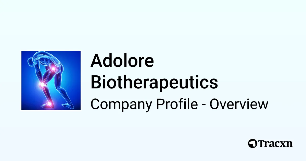 Adolore Biotherapeutics - 2025 Company Profile, Team, Funding ...