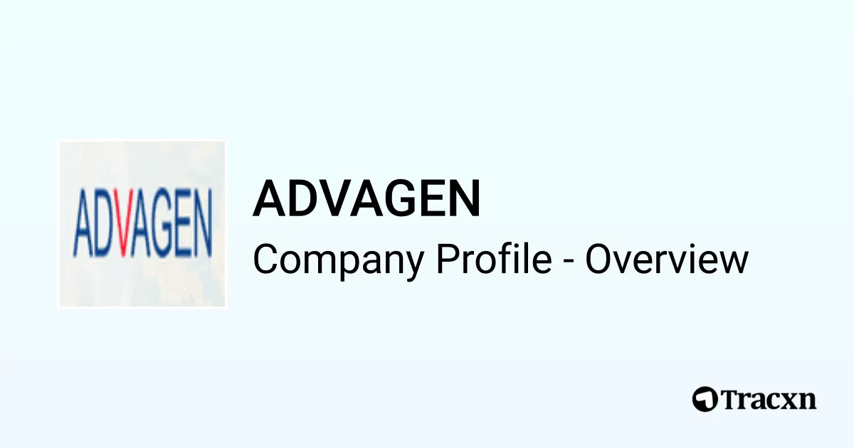 ADVAGEN - 2026 Company Profile & Competitors - Tracxn