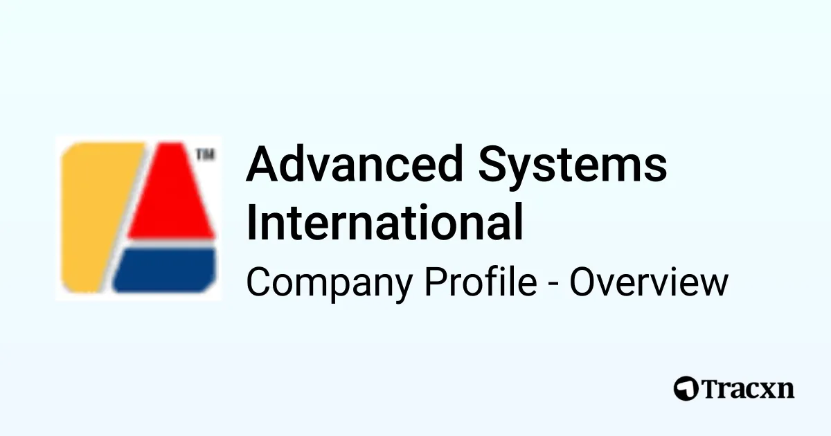 Advanced Systems International - 2026 Company Profile, Team ...