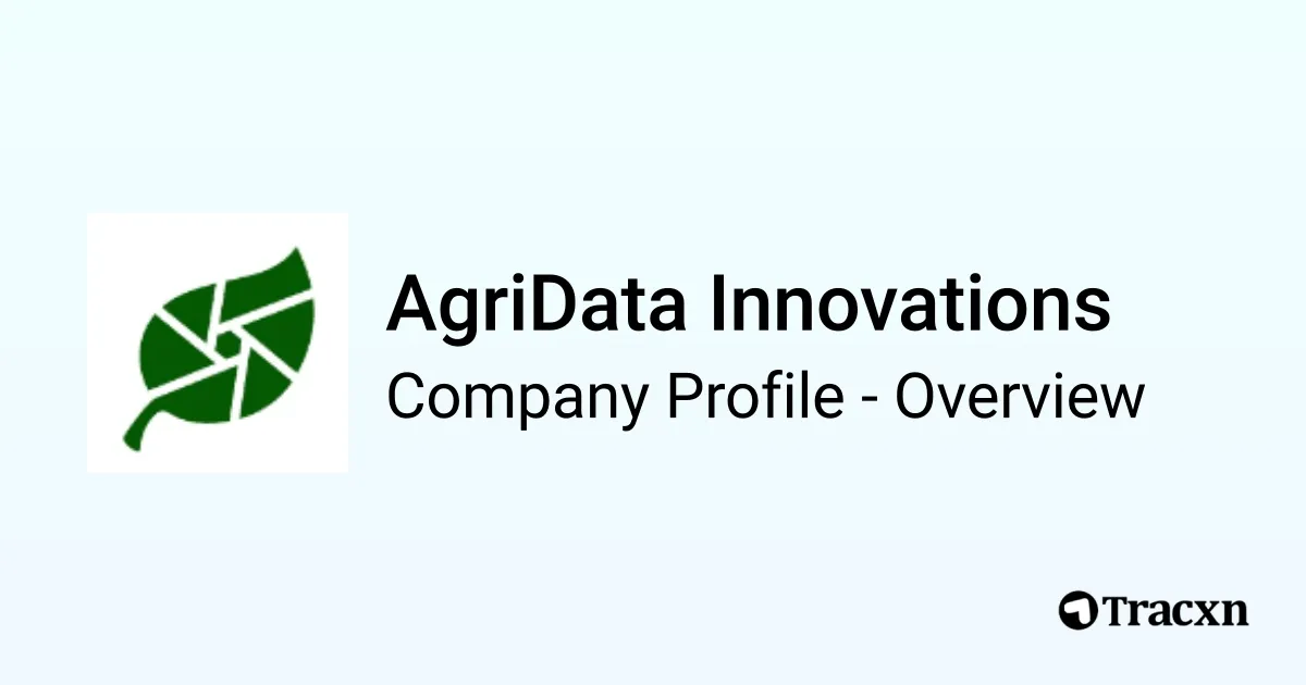 AgriData Innovations - 2026 Company Profile, Team, Funding ...