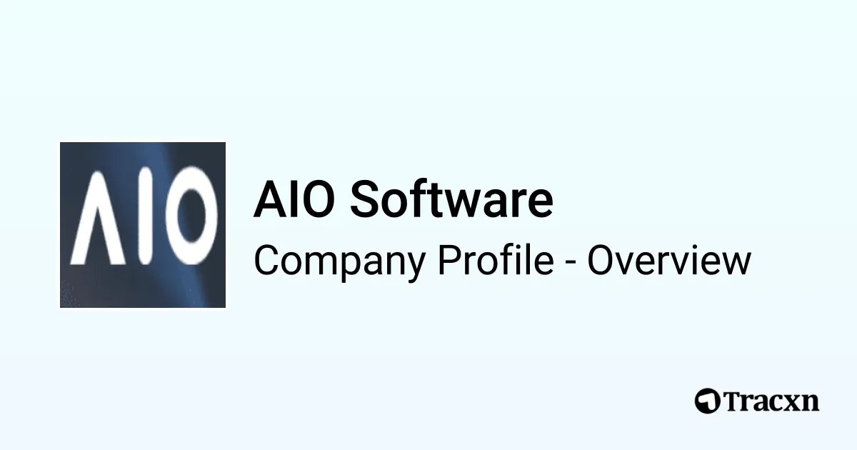 AIO Software - 2026 Company Profile & Competitors - Tracxn