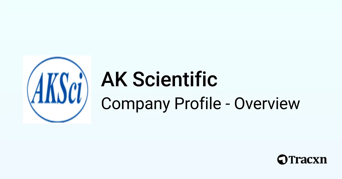 AK Scientific - 2026 Company Profile, Team & Competitors - Tracxn