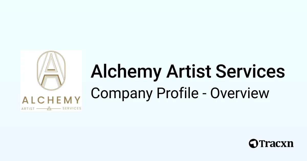 Alchemy Artist Services - 2026 Company Profile - Tracxn