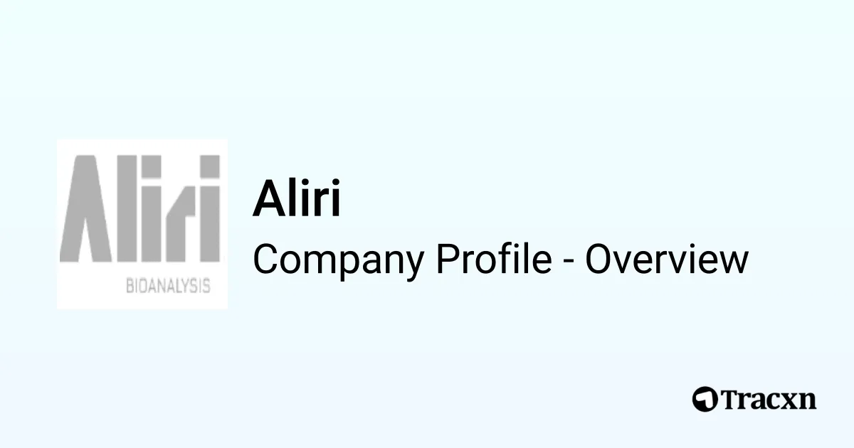 Aliri - 2026 Company Profile, Funding & Competitors - Tracxn