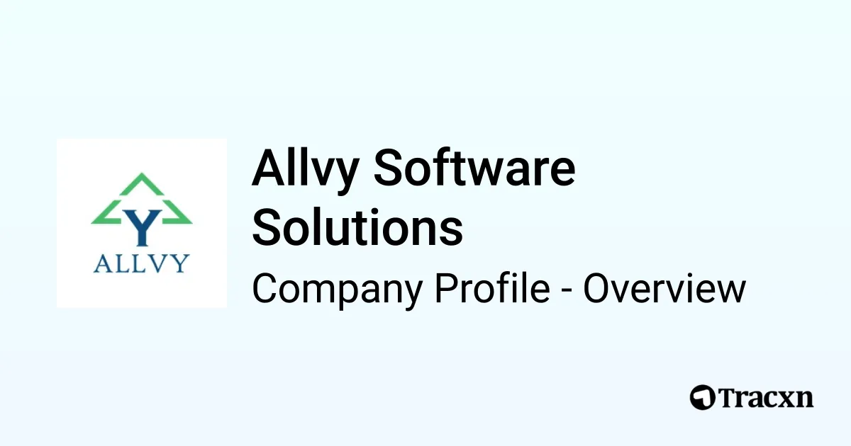 Allvy Software Solutions - 2026 Company Profile & Competitors - Tracxn