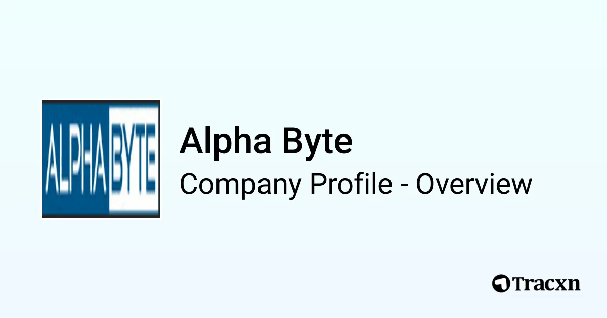 Alpha Byte - 2026 Company Profile & Competitors - Tracxn
