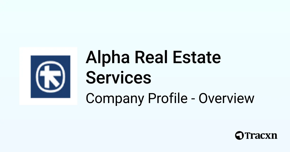 Alpha Real Estate Services Company Profile Tracxn
