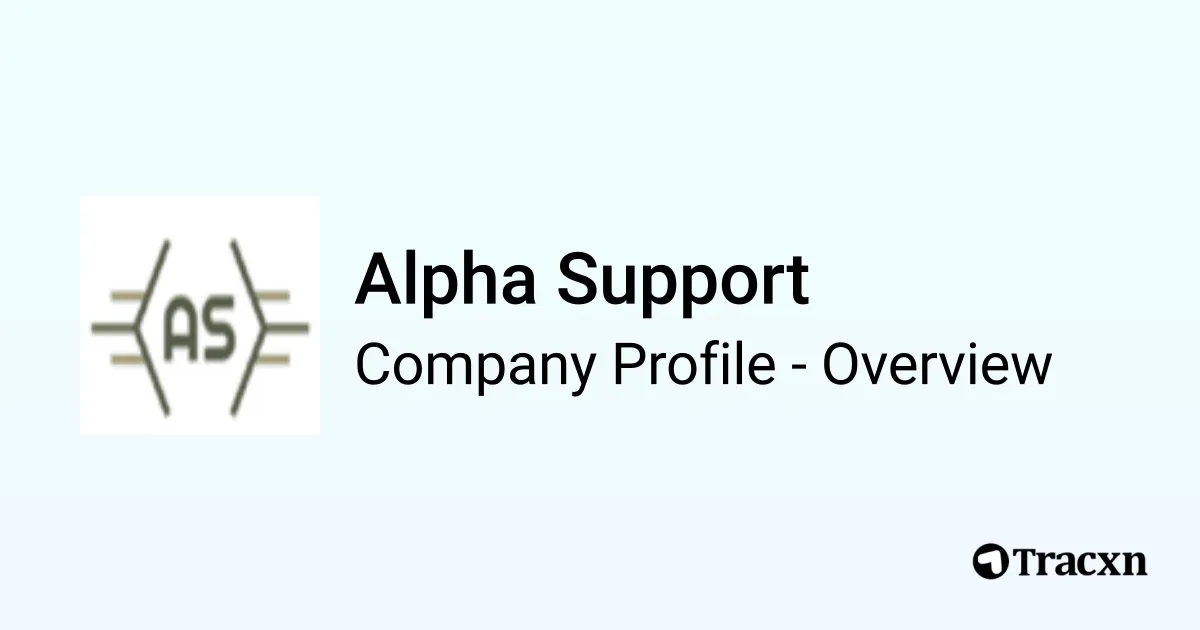 Alpha Support - 2026 Company Profile & Competitors - Tracxn