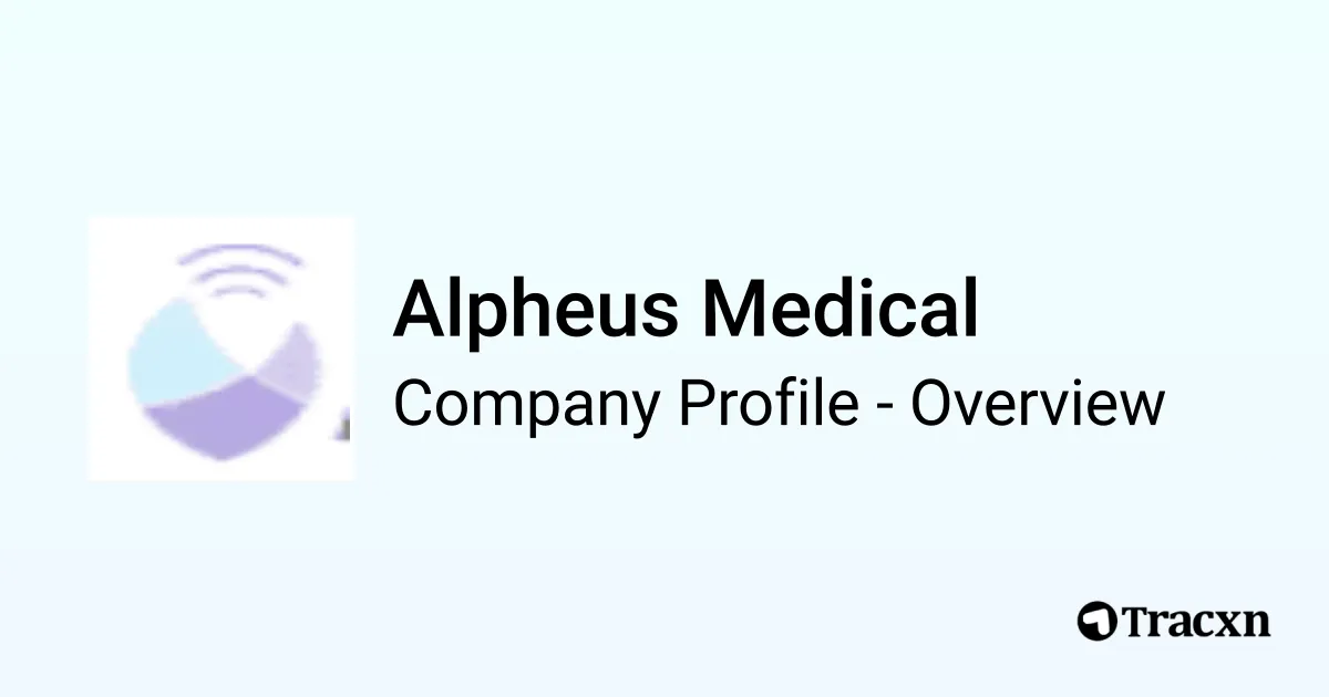 Alpheus Medical - 2026 Company Profile, Team, Funding & Competitors ...