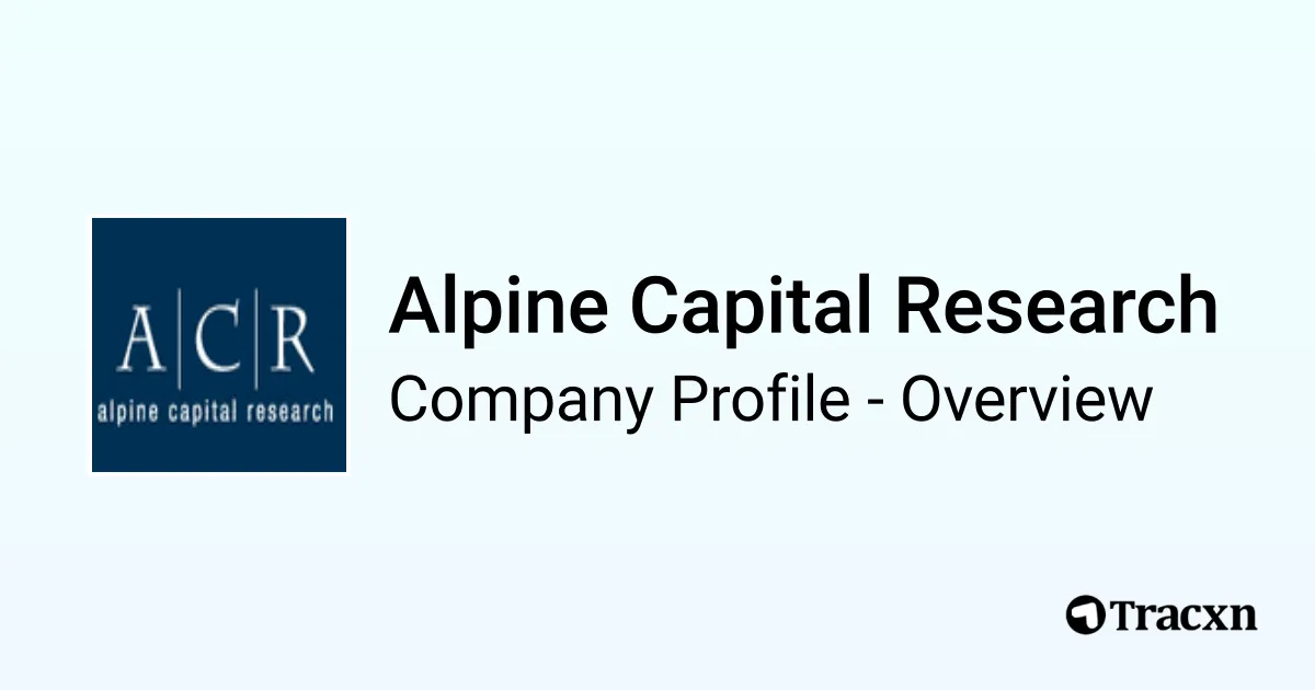 Alpine Capital Research - 2026 Company Profile, Funding & Competitors ...