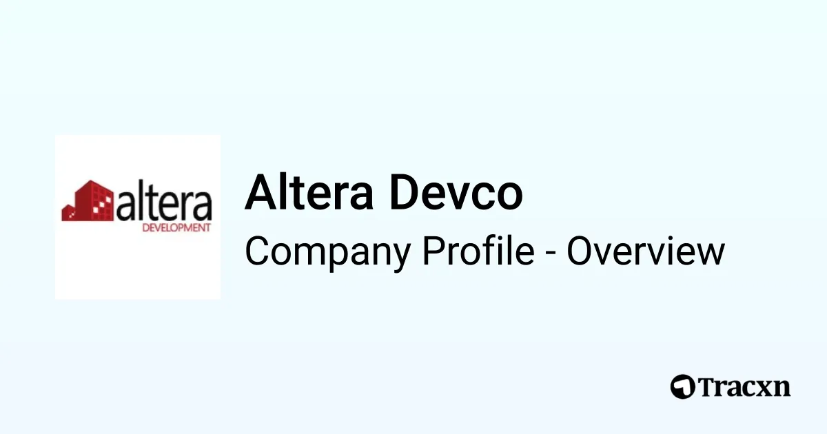 Altera Devco - 2026 Company Profile & Competitors - Tracxn