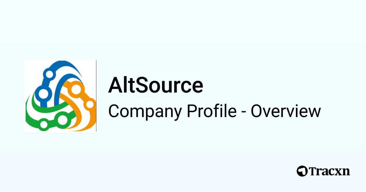 AltSource - 2026 Company Profile & Competitors - Tracxn