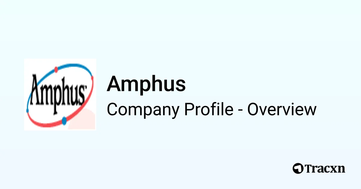 Amphus - 2026 Company Profile, Funding & Competitors - Tracxn