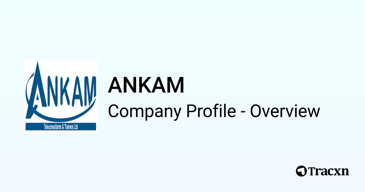 ANKAM - 2026 Company Profile, Team, Competitors & Financials - Tracxn