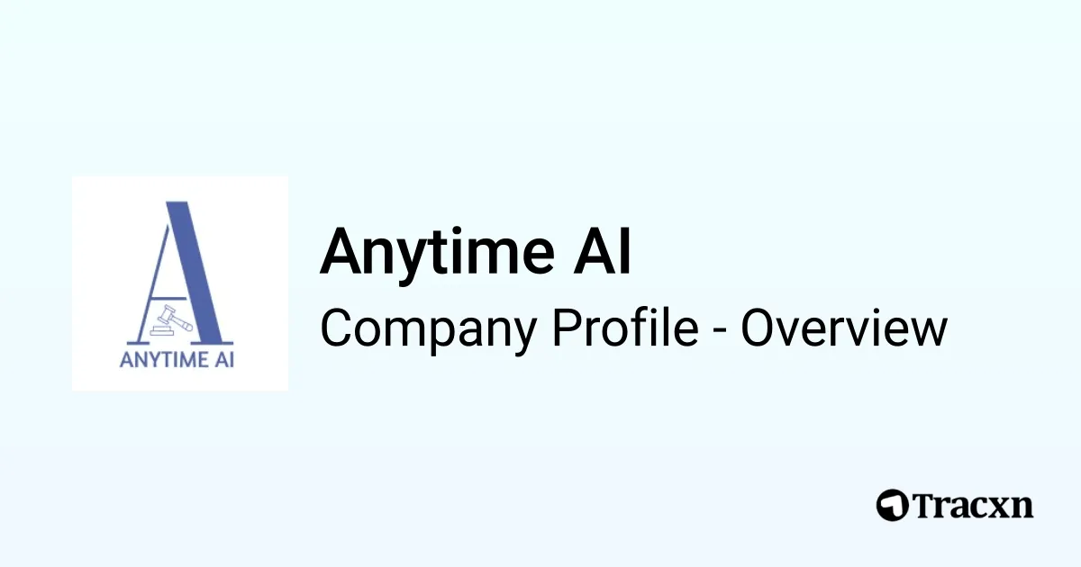 Anytime AI - 2025 Company Profile, Team, Funding & Competitors - Tracxn