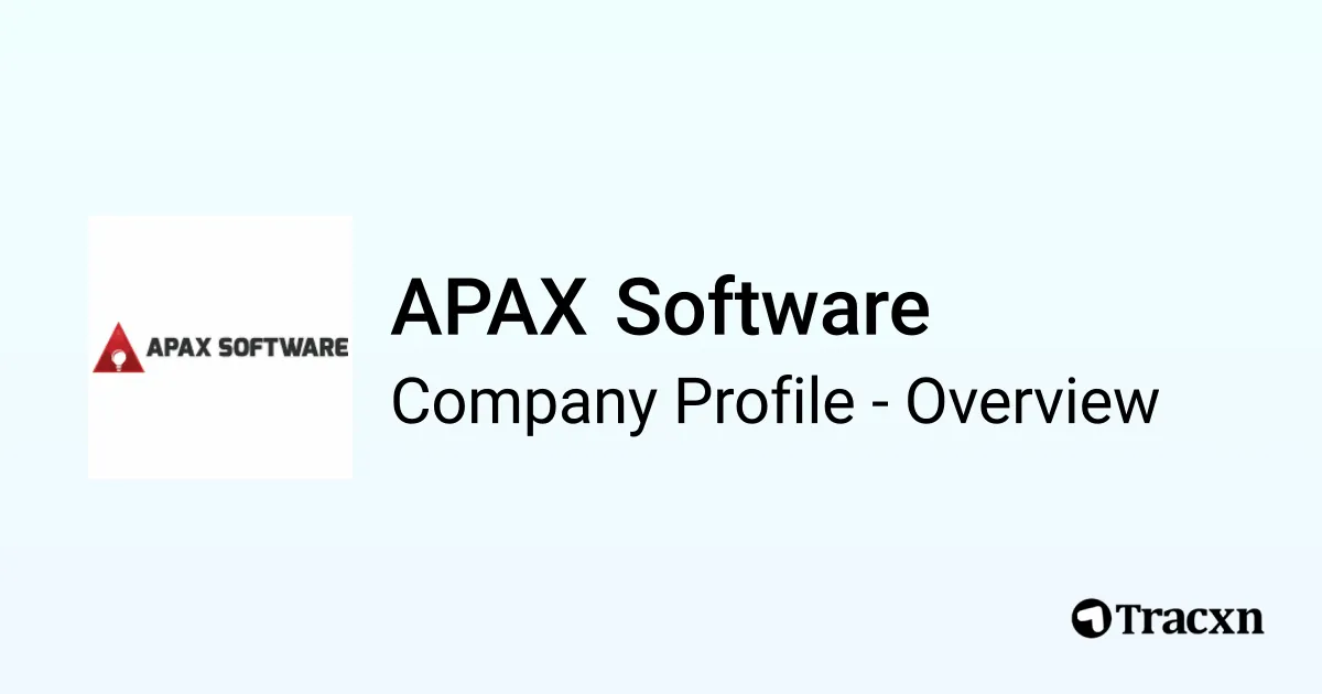 APAX Software - 2026 Company Profile, Team & Competitors - Tracxn