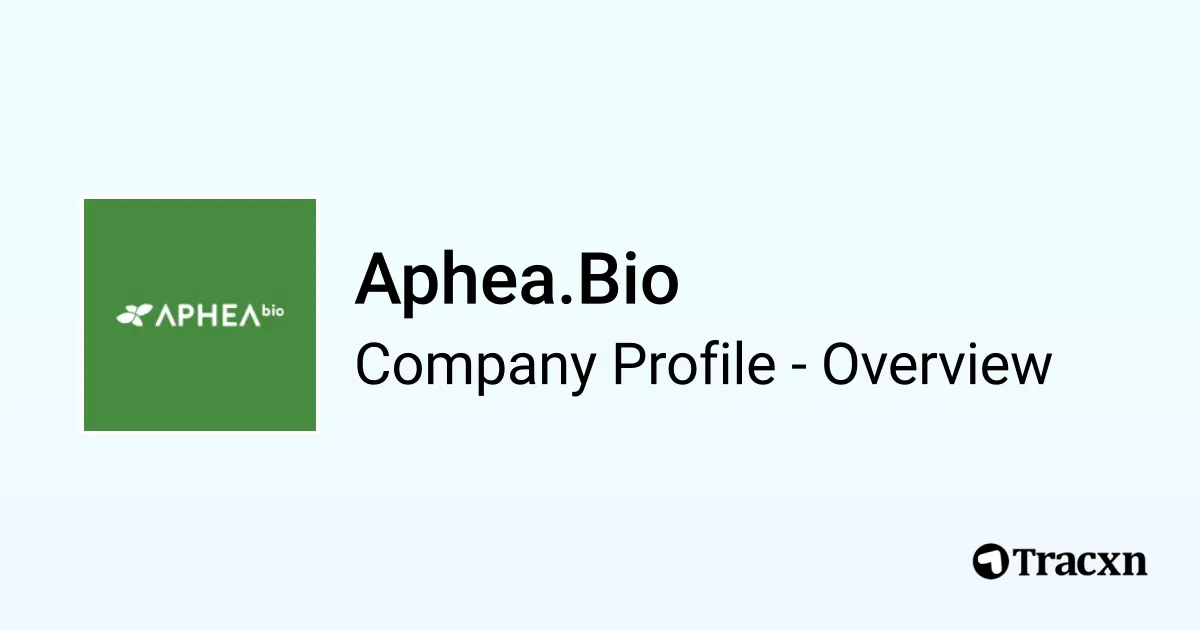 Aphea.Bio - 2026 Company Profile, Team, Funding, Competitors ...