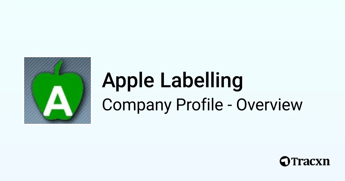 Apple Labelling - 2026 Company Profile & Competitors - Tracxn