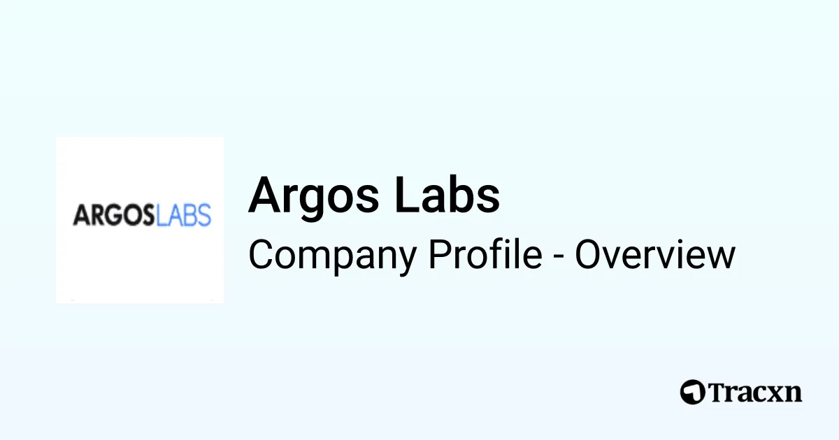 Argos Labs - 2026 Company Profile, Team & Competitors - Tracxn