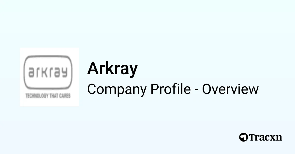 Arkray Icon Arkray - 2026 Company Profile, Team, Competitors & Financials - Tracxn