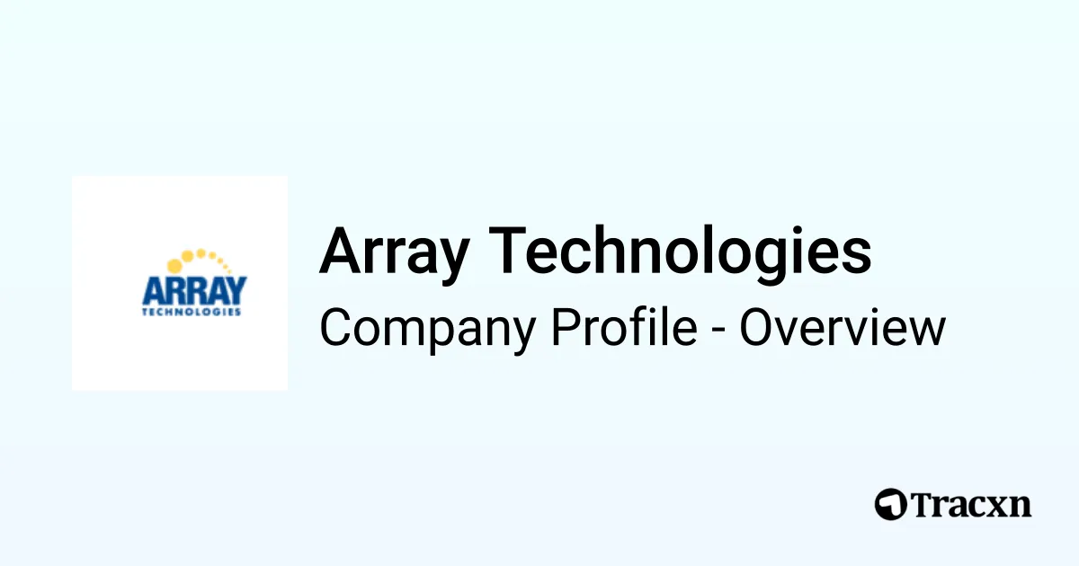 Array Technologies - 2026 Company Profile, Team, Funding, Competitors ...