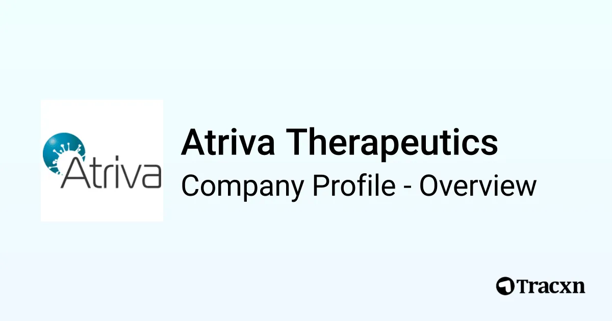 Atriva Therapeutics - 2026 Company Profile, Team, Funding, Competitors ...