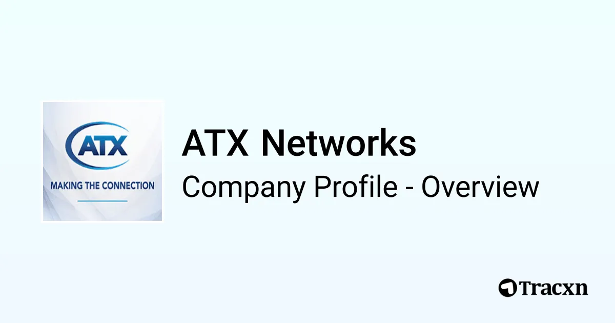 ATX Networks - 2026 Company Profile, Funding & Competitors - Tracxn